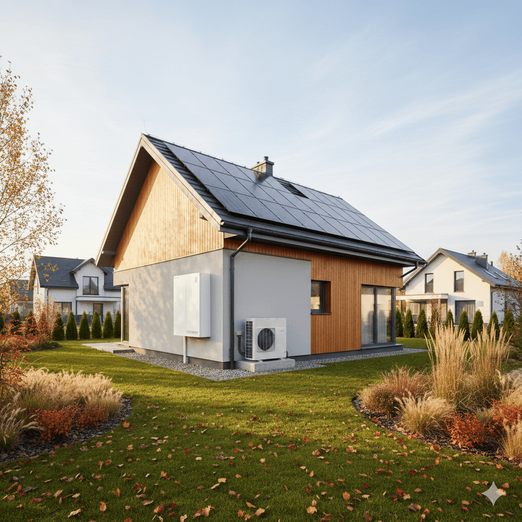 Fotowoltaika i magazyn energii do domu z pompą ciepła: jak dobrać moc PV i pojemność baterii