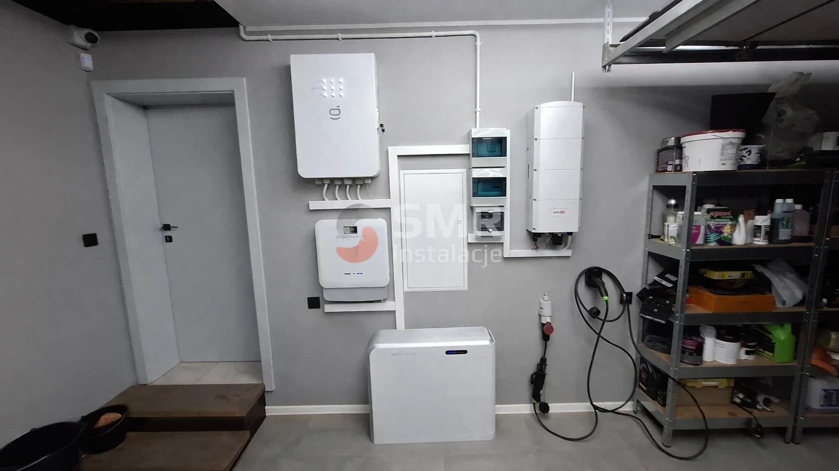 Magazyn energii 15 kWh - montaż w domu jednorodzinnym, Adamów