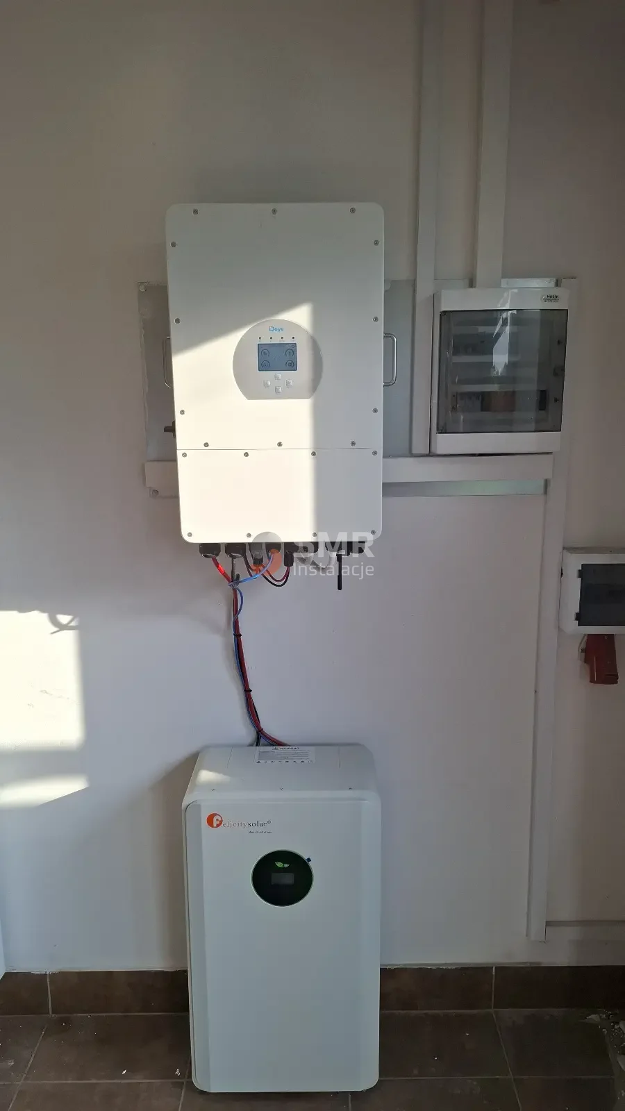 Falownik hybrydowy z magazynem energii 10 kWh - Dąbrowa Chotomowska