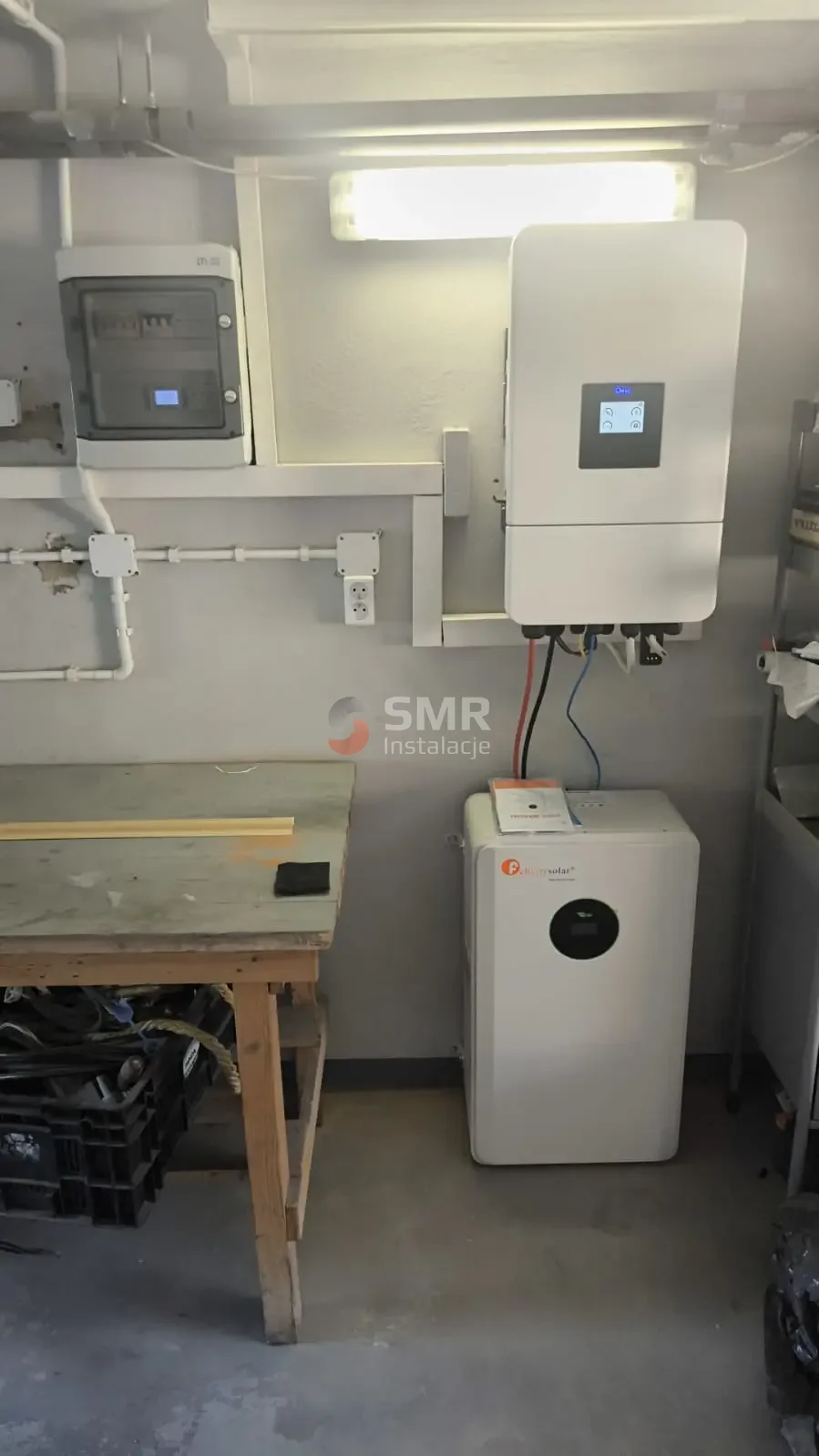 Falownik hybrydowy z magazynem energii 10 kWh + backup - Tomaszów Mazowiecki